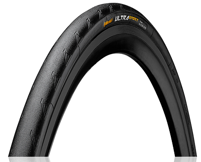 ULTRA SPORT II 700 x 23C Negro/Rosado Alambre